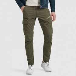 PME Legend Tapered fit cargo trousers - green (Green)