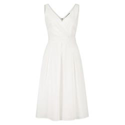 Zero Dress with linen - white (1014)