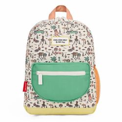Hello Hossy Backpack with Jungly print - green/beige (00)
