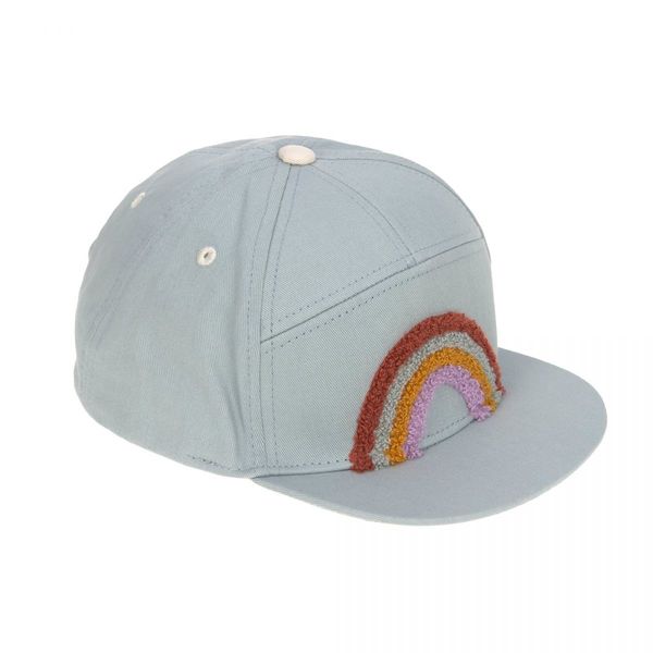 Lässig Cap - Rainbow - gray/blue (Bleu clair)