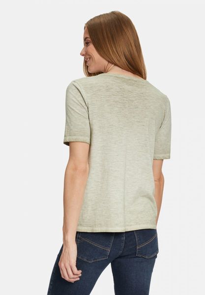 So Cosy Shirt mit aufgesetzter Brusttasche - grün/braun (5539)