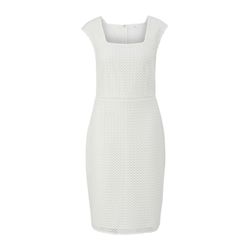 s.Oliver Black Label Crocheted lace sheath dress - white (0200)