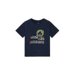 s.Oliver Red Label T-shirt with a front print - blue (5952)