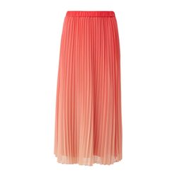 s.Oliver Black Label Midi skirt with pleats - pink/red (45V0)