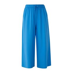 Q/S designed by Culottes: wide-leg trousers - blue (5547)