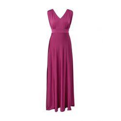 comma Maxi-Kleid aus Viskosestretch - pink (4641)