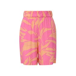 s.Oliver Red Label Loose: Viscose shorts - pink/orange (44A3)