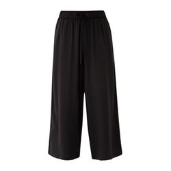 Q/S designed by Culottes : pantalons larges - noir (9999)