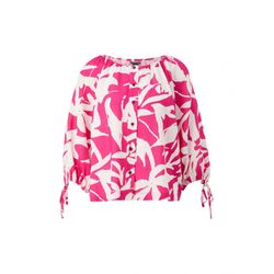 comma Viscose mix twill blouse - pink (44C8)