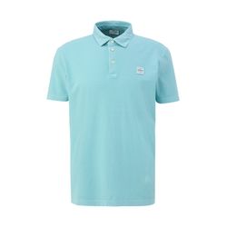 s.Oliver Red Label Poloshirt aus Jersey  - blau (6120)