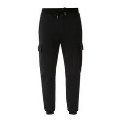 Q/S designed by Slim : pantalon avec poche cargo - noir (9999)