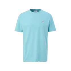 s.Oliver Red Label T-shirt with logo application - blue (6120)