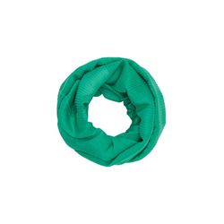 s.Oliver Red Label Snood with plissé pleats - green (7646)