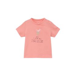 s.Oliver Red Label  T-shirt with a front print - pink (4304)