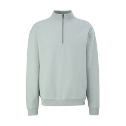 Q/S designed by Sweatshirt with stand up collar - green (6108)
