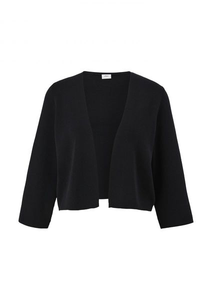 s.Oliver Black Label Fine knit jacket - black (9999)