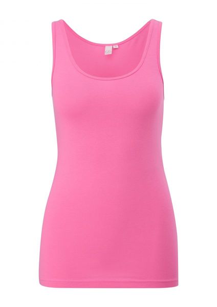 Q/S designed by Round neck top - pink (4426)