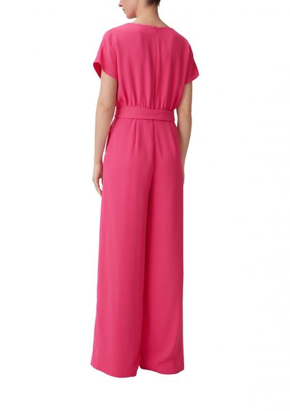 comma Overall aus Crêpe  - pink (4462)