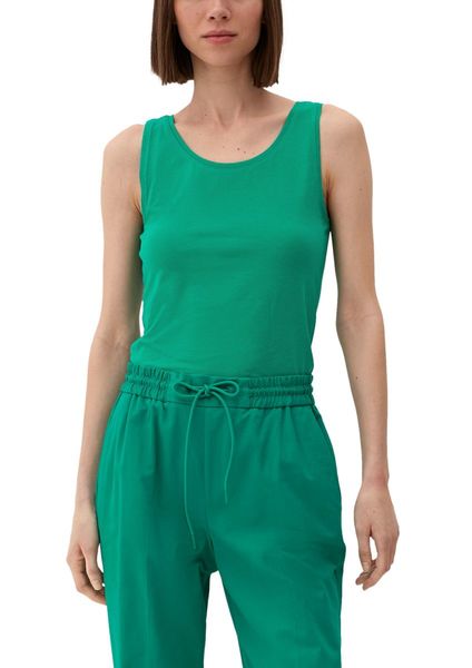 s.Oliver Red Label Basic jersey top - green (7646)