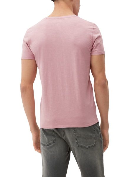 Q/S designed by T-shirt en pur coton  - rose (4129)