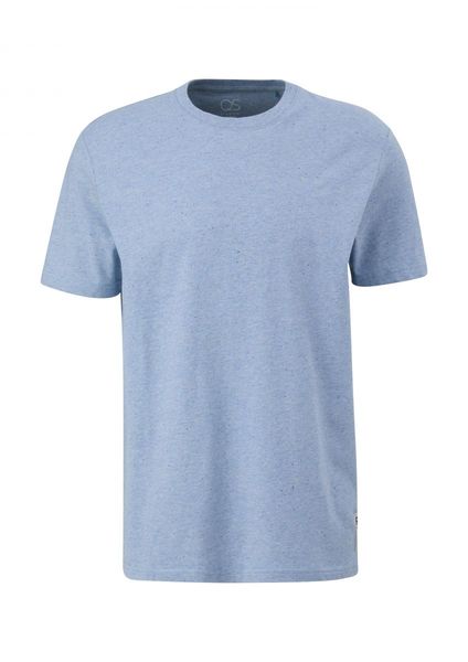 Q/S designed by Crew neck t-shirt - blue (51W0)