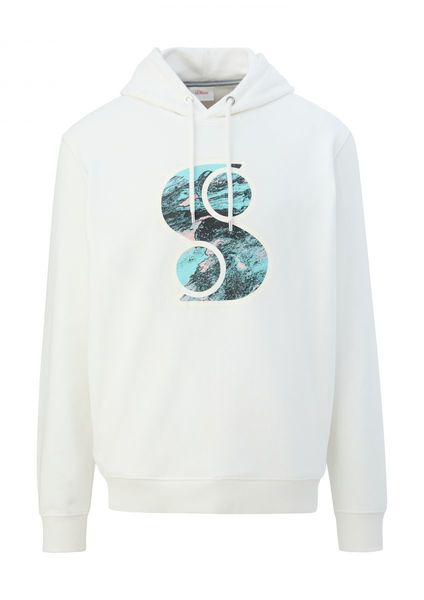 s.Oliver Red Label Sweatshirt with front print - white (01D1)