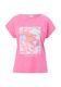 s.Oliver Red Label T-shirt with embroidery  - pink (44D0)