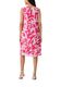 comma Dress with flounces  - pink (44C8)