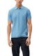 Q/S designed by Cotton piqué polo shirt - blue (51L0)
