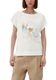 s.Oliver Red Label T-shirt with embroidery  - white (02D0)