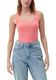 Q/S designed by Slim fit: Basic tank top - pink (4281)