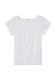 s.Oliver Red Label T-Shirt mit Ajourmuster  - weiß (0100)