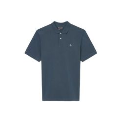 Marc O'Polo Kurzarm-Poloshirt aus Bio-Baumwolle - blau (849)