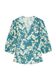 Marc O'Polo Bluse mit Allover-Print aus Papertouch-Popeline - blau (B72)
