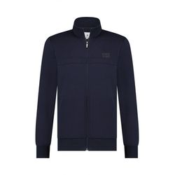 State of Art Sweat cardigan with rubber badges - blue (5900)