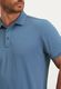 State of Art Polo shirt with rubber print - blue (5300)