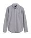 Gant Regular Fit : chemise en seersucker - bleu (433)