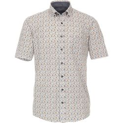 Casamoda Casual shirt short sleeve comfort fit - blue (100)