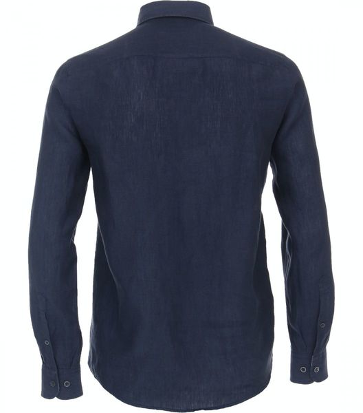 Casamoda Casual linen shirt - blue (104)