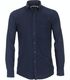 Casamoda Casual linen shirt - blue (104)