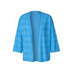 Street One Cardigan in Kimono Form - blau (14723)