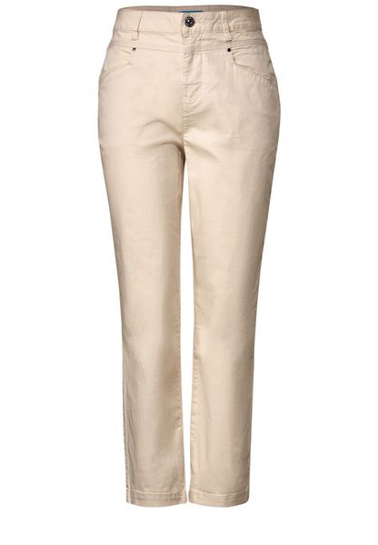 Street One Papertouch casual fit pants - beige (14694)