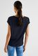Street One T-shirt with structure - blue (11238)