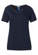 Street One T-shirt avec détail en dentelle - bleu (11238)