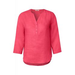 Cecil Linen blouse in solid color - pink (14472)