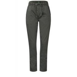 Cecil Casual Fit Pants - Tracey - green (14684)