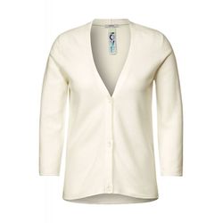 Cecil Cardigan with 3/4 sleeve - beige (12748)