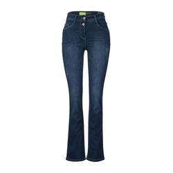 Cecil Slim Fit Bootcut Jeans - Toronto - bleu (10315)