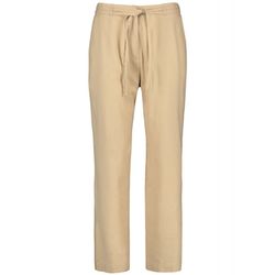 Taifun 3/4 linen mix pants   - beige (09460)