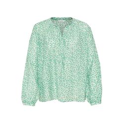 Opus Print blouse - Faisy - green (30002)